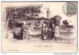 ALGERIE / TIZI OUZOU , GEISER N° 5 , Le village Kabyle