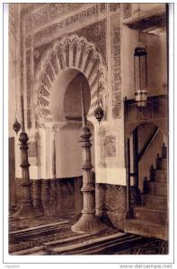 TLEMCEN - INTERIEUR DE LA MOSQUEE