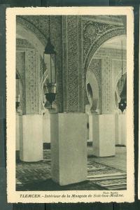 Tlemcen - intérieur de la mosquée de Sidi Bou Medine    dk164