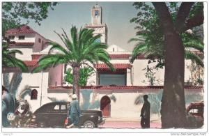 CP - PHOTO - TLEMCEN -  LA GRANDE MOSQUEE - 24 - ANIMEE - VOITURE