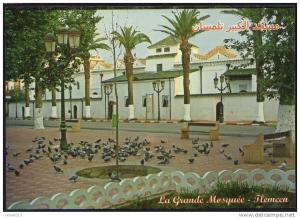 Carte postale La Grande Mosquée de Tlemcen. Qualité SNED