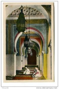 TLEMCEN INTERIEUR DE LA MOSQUEE SIDI BOU MEDINE