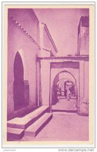 carte postale ancienne 1930  Tlemcen  Extérieur de la grande Mosquée coté est (centenaire en 1930)