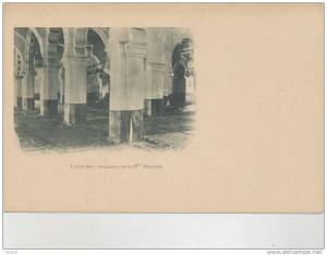 cp , ALGERIE , TLEMCEN , Interieure de la Gde Mosquée , dos simple