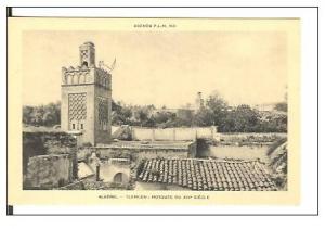 CPA ALGERIE Tlemcen agenda PLM 1931