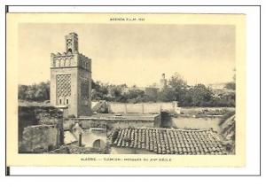 CPA ALGERIE Tlemcen agenda PLM 1931