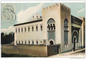Algérie - Tlemcen La Médersa LL n 14 Voyagée 1906  (2000)