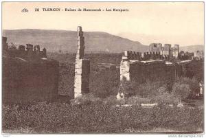 CPA   Tlemcen Ruines de Mansourah Les remparts   R984