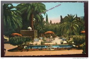 TLEMCEN -HOTEL TRANSATLANTIQUE -- LE JARDIN