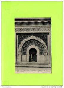 Afrique - Algérie - Tlemcen - entrée de la Medersa