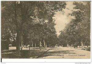 TLEMCEN    BOULEVARD  NATIONAL  ( VERSO  PUB CONSERVES  JACOBS  HEVERLE )