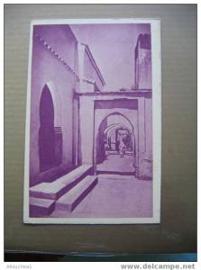 ALGERIE   EX COLONIE FRANCAISE   CENTENAIRE EN 1930 TLEMCEN  TLEMCEN EXTERI MOSQUEE   ASSEZ ANIMEE   TERRE ACCUEILLANTE