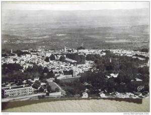 CPSM petit format Tlemcen vue générale prise du plateau Lalla Setti