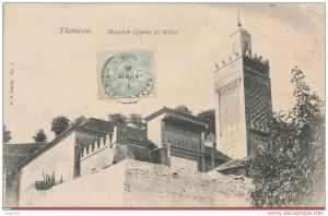 TLEMCEN cpa Mosquée Djama El Kébir            7 VP