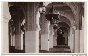 ALGERIE TLEMCEN SIDI-BOU-MEDINE Intérieur de la Mosquée cpsm