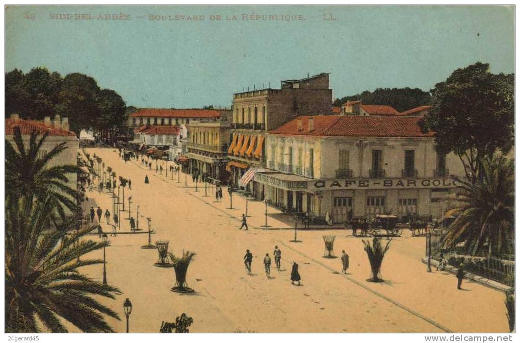 CPSM SIDI BEL ABBES (Algérie) - Boulevard de la République