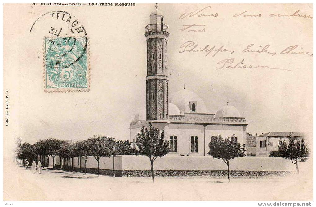 Sidi-Bel-Abbès. La Grande Mosquée.
