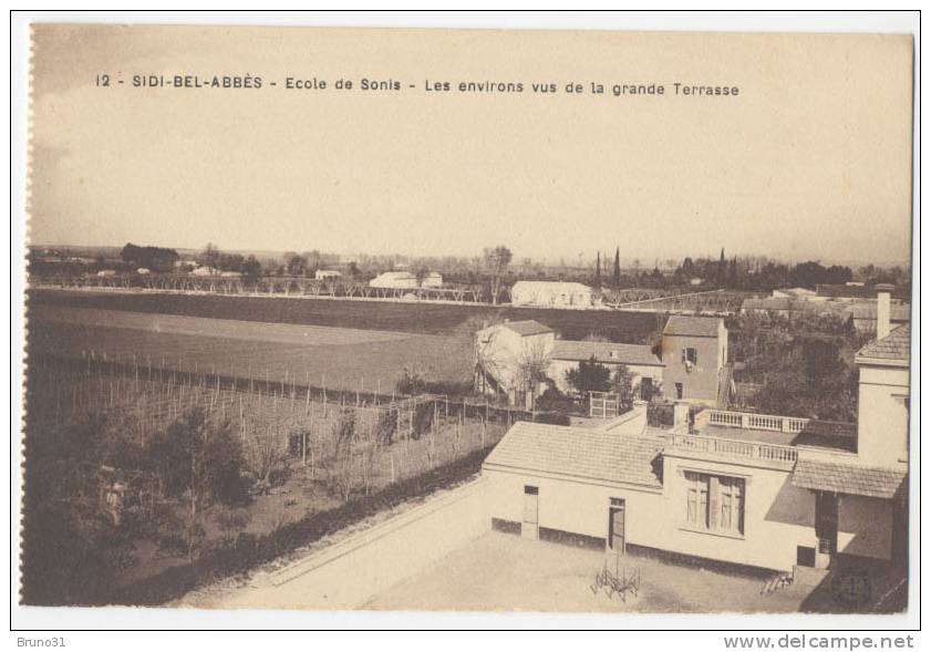 Sidi Bel Abbès  Ecole de Sonis - Les environs  . F.Genouliat n° 12 .