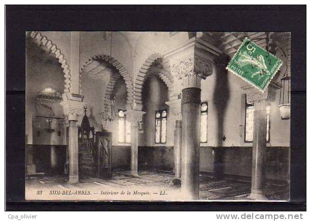 ALGERIE Sidi Bel Abbes Mosquée, Intérieur, ed LL 33, 1915
