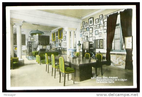 SIDI-BEL-ABBES - 501  Salle d' Honneur de la Légion - La Grande Salle - (Beau plan en couleurs) - CPSM