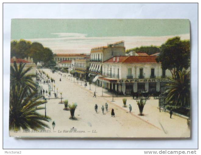 SIDI BEL ABBES - La rue de MASCARA