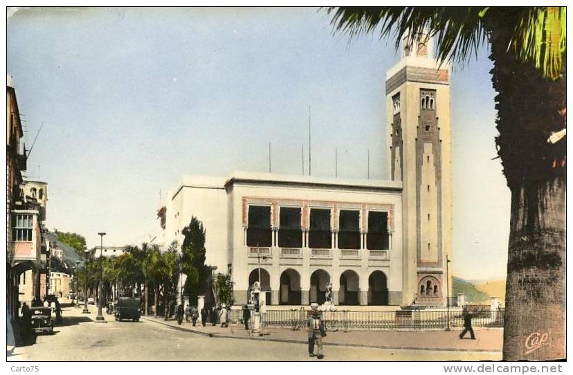 ALGERIE - Philippeville - Skikda - La Municipalité - Pompe à essence