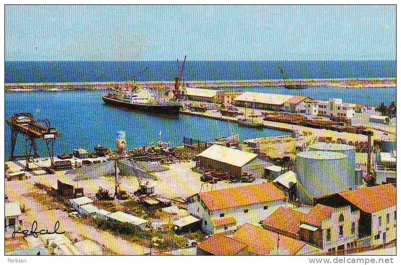 AFRIQUE. ALGERIE. SKIKDA. Vue Générale sur Le Port.