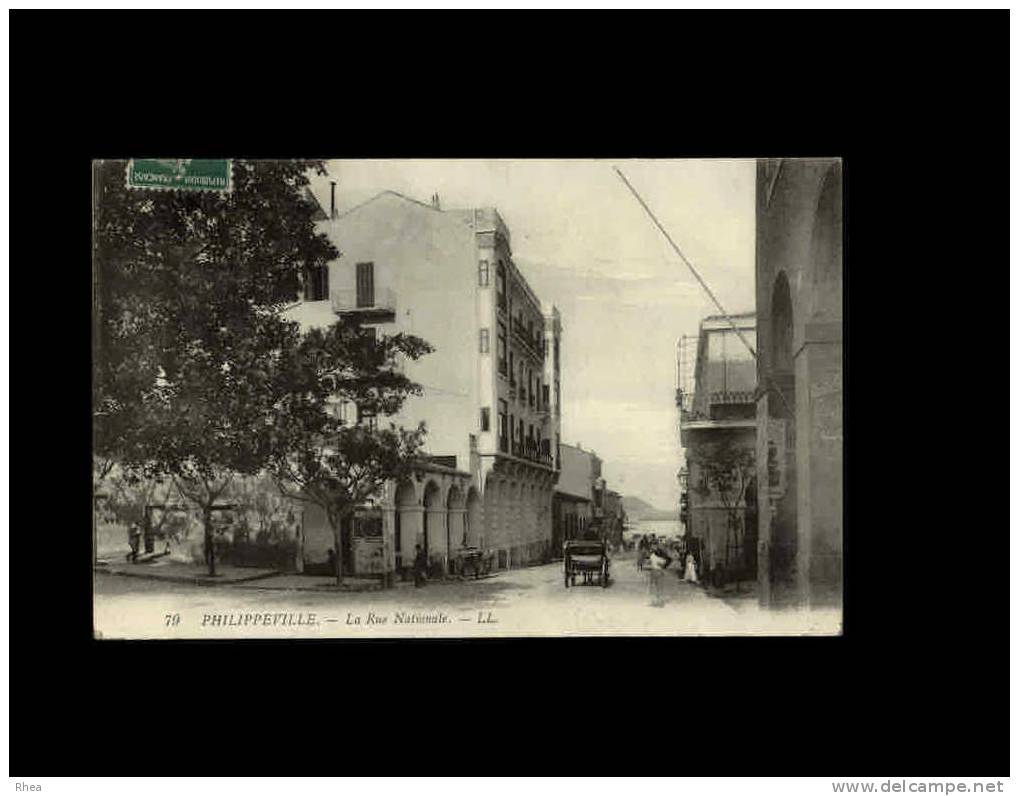79 PHILIPPEVILLE - La Rue Nationale