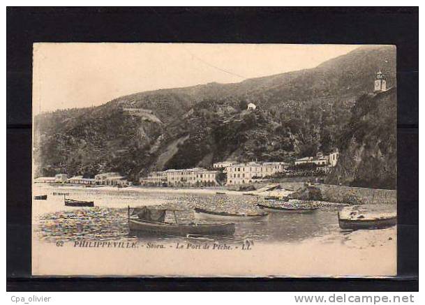 ALGERIE Philippeville Stora, Port de Peche, ed LL 62, 191?