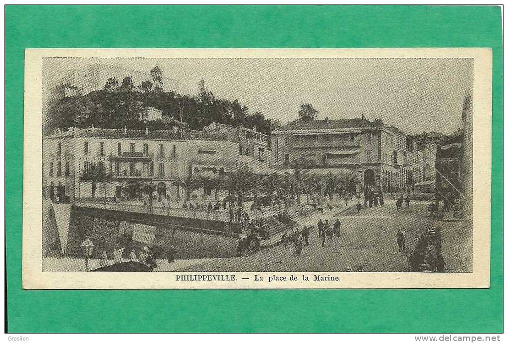 PHILIPPEVILLE LA PLACE DE LA MARINE