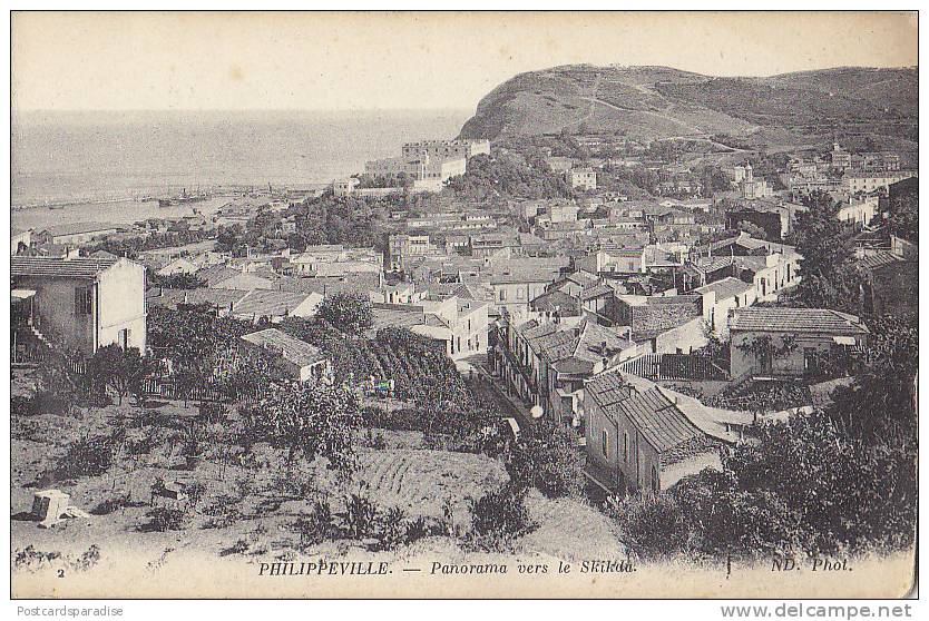 Philippeville - Panorama vers le Skikda