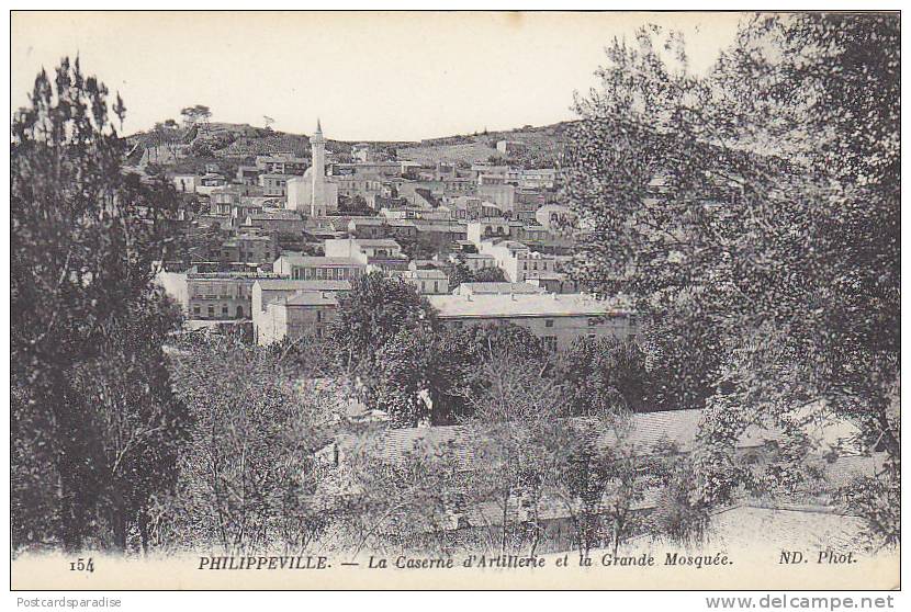 Philippeville - la Caserne d'Artillerie - Grande Mosque