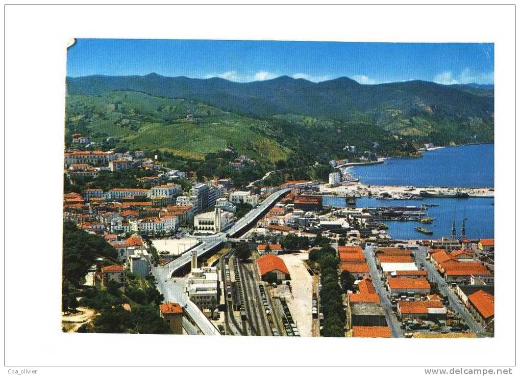 ALGERIE Skikda Vue Générale, Port, ed SNE 197, CPSM 10x15, 1979