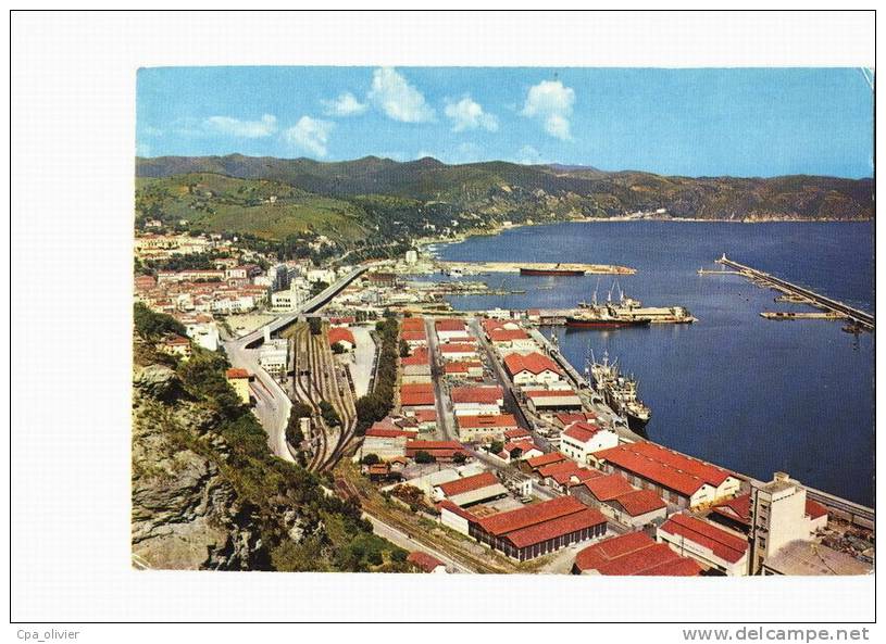 ALGERIE Skikda Vue Générale, Port, ed SNE 2964, CPSM 10x15, 197?