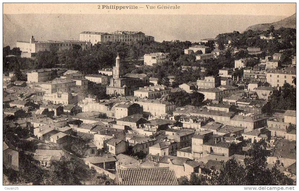 ALGERIE - PHILIPPEVILLE - Vue Générale