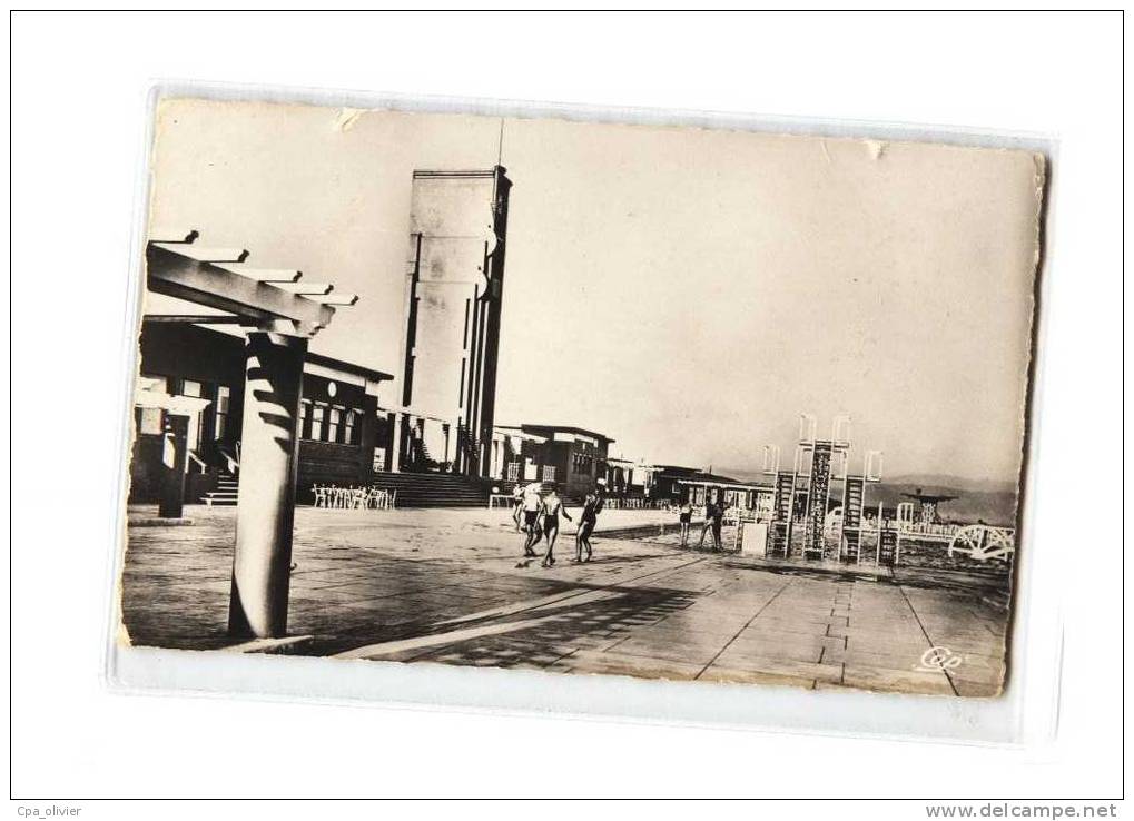 ALGERIE Philippeville Piscine Municipale Jeanne d'Arc, ed CAP 3, CPSM 9x14, 195?