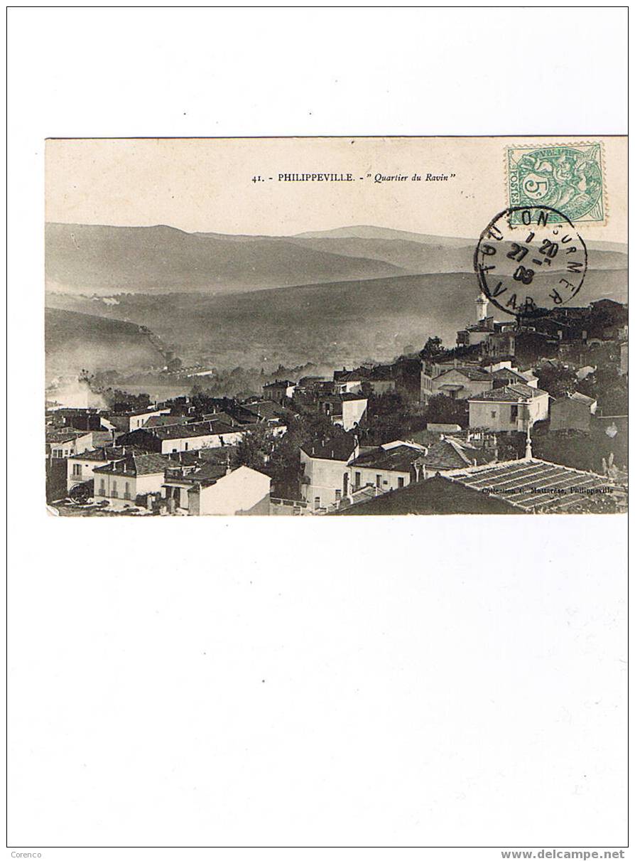 PHILIPEVILLE  SKIKDA    41  quartier du ravin  neuve