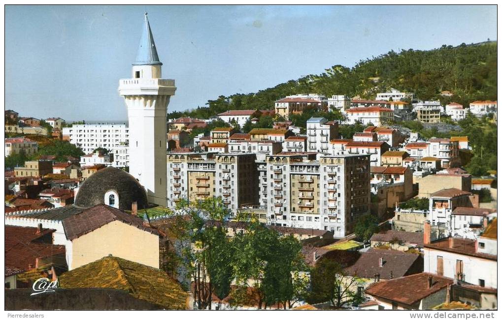 Z - Algérie - PHILIPPEVILLE - La mosquée - Vue sur ville