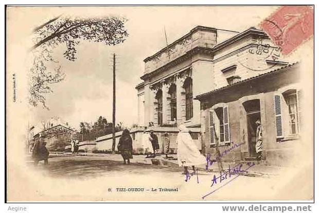 ALGERIE - ref no 82- tizi ouzou- le tribunal - bon etat