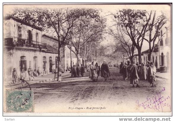 ALGERIE / TIZI OUZOU , Rue principale