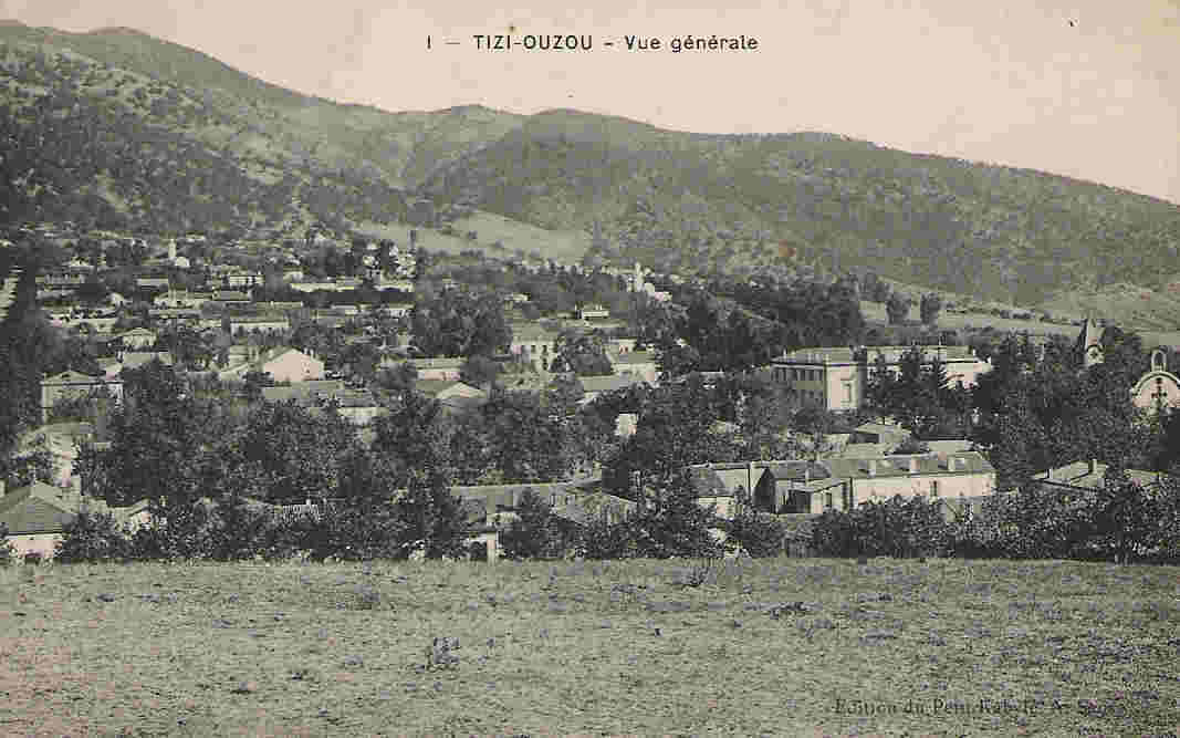 TIZI OUZOU cpa Vue Générale      1
