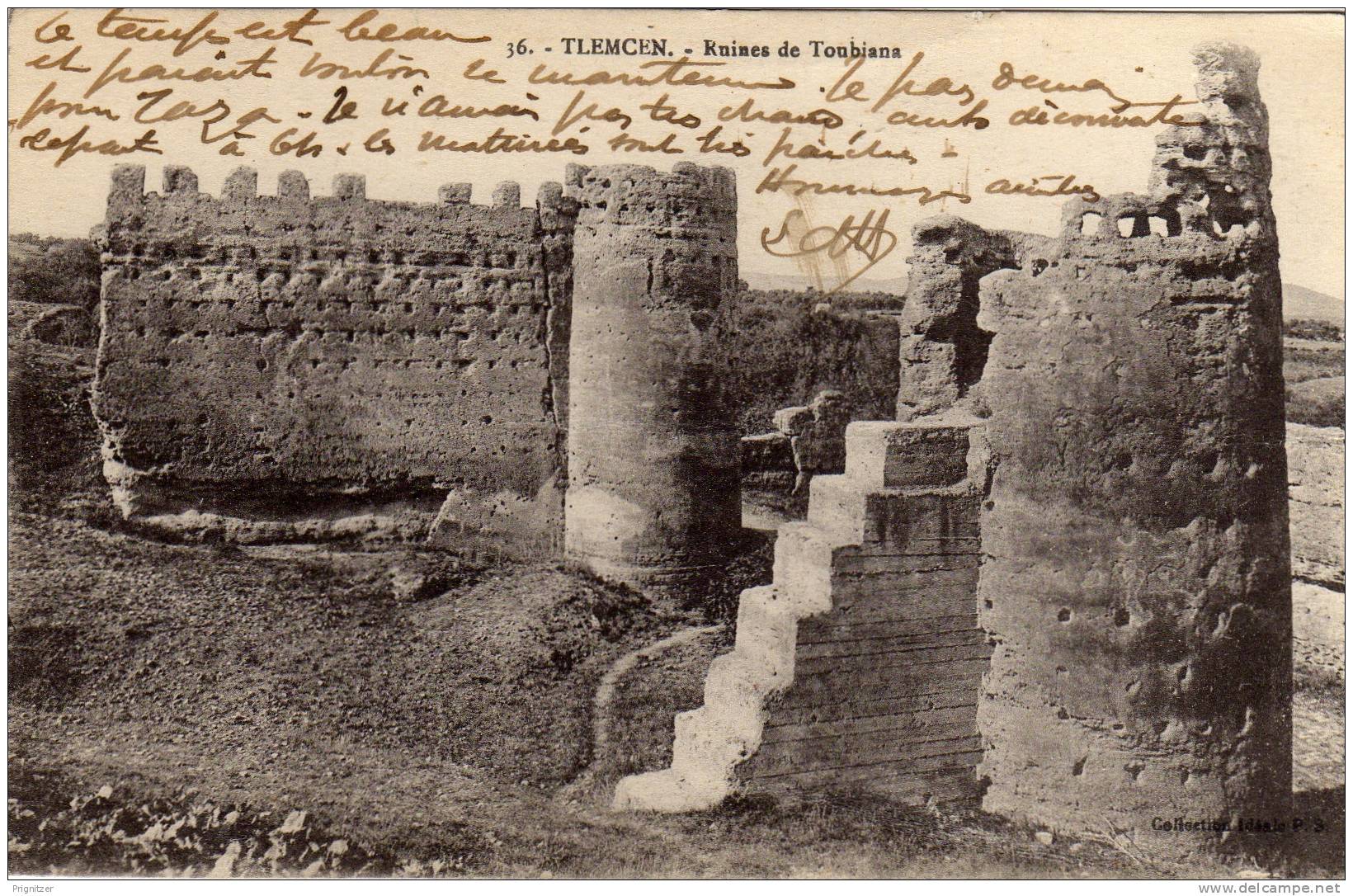 ALGERIE / ALGERIEN   Tlemcen  Ruines de Toubiana