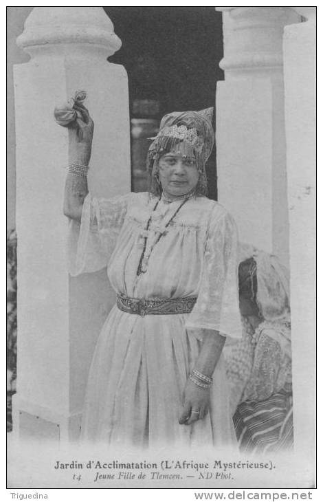 TLEMCEN  Jeune fille de Tlemcen
