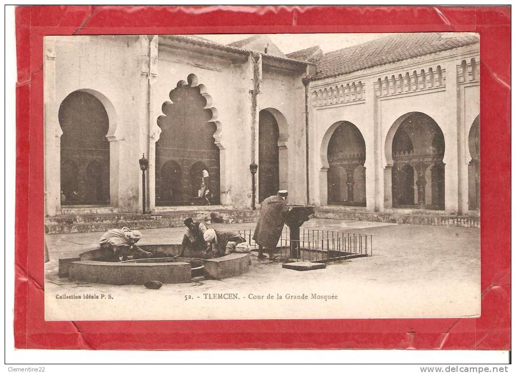56 tlemcen inérieur de la grande mosquée