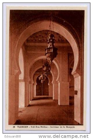 TLEMCEN-SIDI-BOU-MEDINE   INTERIEUR DE LA MOSQUEE