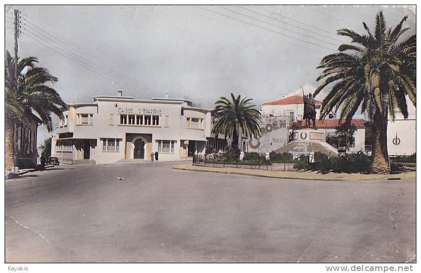 aa - Cpsm TLEMCEN  -Place des Chasseurs