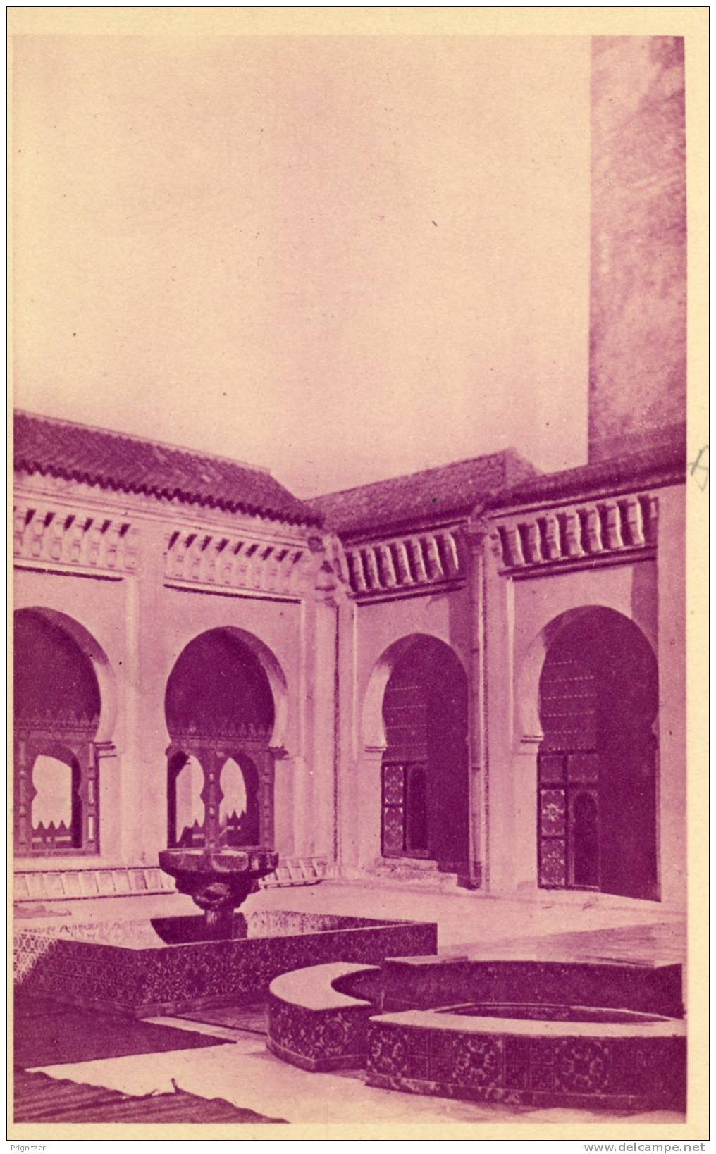 ALGERIE / ALGERIEN   Tlemcen   Cour de la grande mosquee