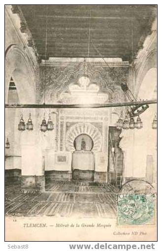 TLEMCEN MIHRAB DE LA GRANDE MOSQUEE