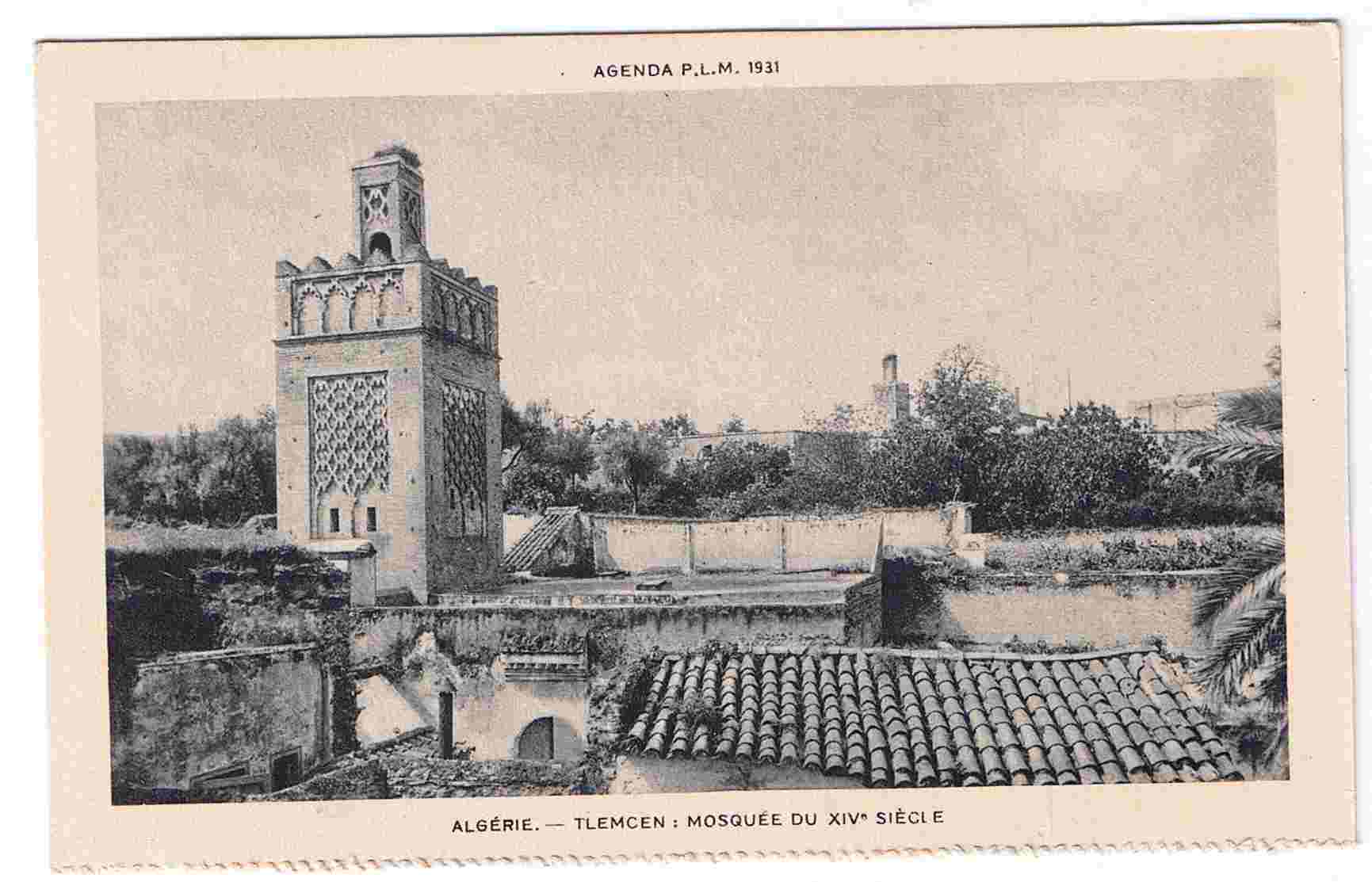 TLEMCEN - mosquée du XIVe siècle