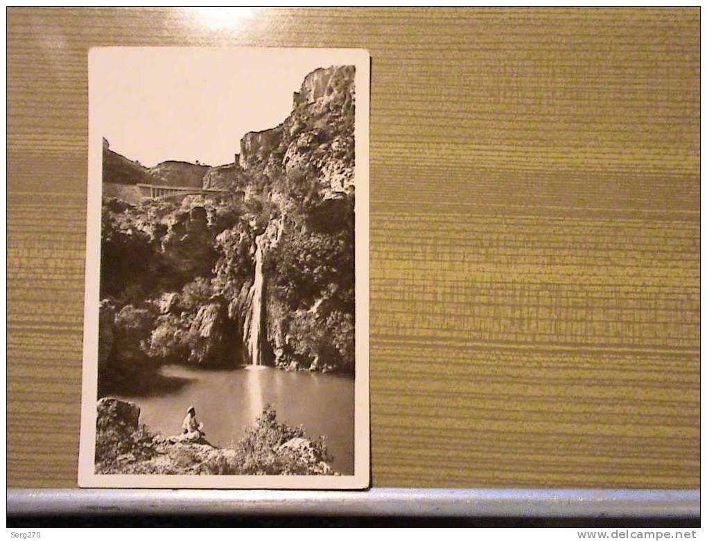 ALGERIE TLEMCEN CASCADE DE L OUED MEFROUCH EL OURI